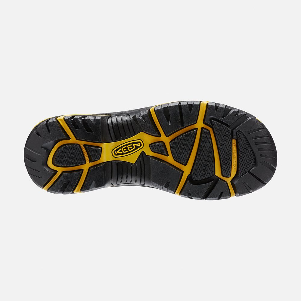 Keen Arbetskängor Herr Bruna - Mt Vernon 6\" Met (Steel Toe) - 091637YOE